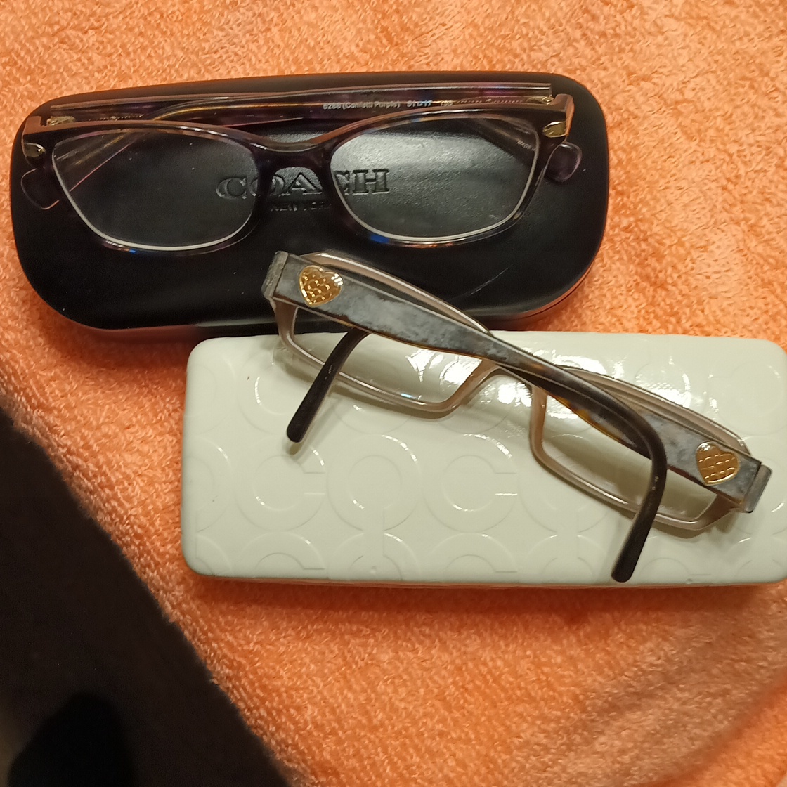 Coach Eyeglasses And Cases